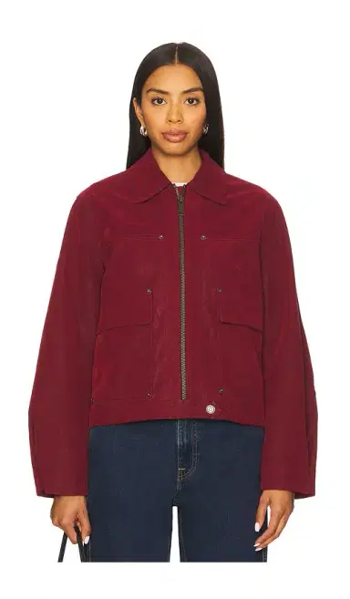 Free People x We The Free Blair Faux Suede Jacket In Dionysus | Thumbnail 2 Free People x We The Free Blair Faux Suede Jacket In Dionysus | Thumbnail 2