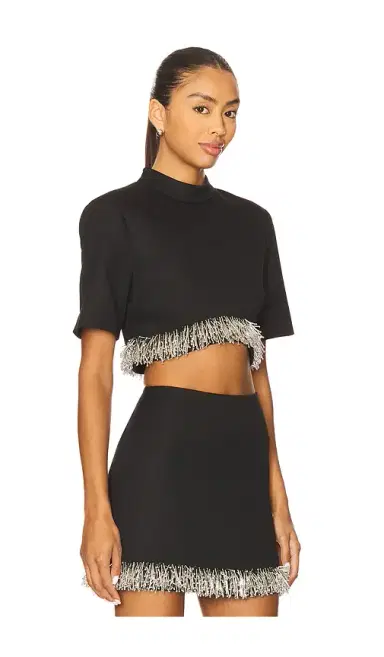 SIMKHAI Jalen Cropped Top | Thumbnail 2 SIMKHAI Jalen Cropped Top | Thumbnail 2