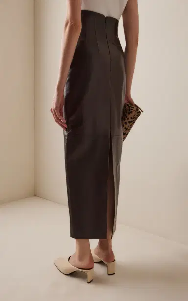 Khaite Loxley Leather Maxi Skirt | Thumbnail 4 Khaite Loxley Leather Maxi Skirt | Thumbnail 4