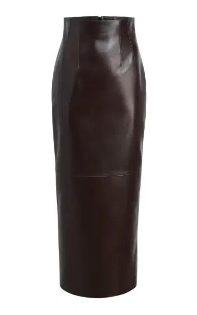 Khaite Loxley Leather Maxi Skirt | Thumbnail 1 Khaite Loxley Leather Maxi Skirt | Thumbnail 1