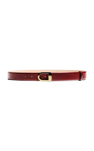 Khaite Saddle Leather Belt | Thumbnail 1 Khaite Saddle Leather Belt | Thumbnail 1