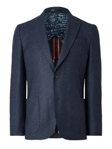 Paul Smith Textured Wool and Silk-Blend Suit Jacket - Men | Thumbnail 1 Paul Smith Textured Wool and Silk-Blend Suit Jacket - Men | Thumbnail 1