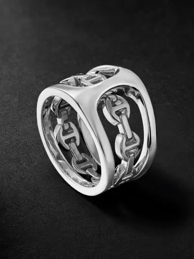 Hoorsenbuhs Phantom Clique Sterling Silver Ring - Men | Thumbnail 1 Hoorsenbuhs Phantom Clique Sterling Silver Ring - Men | Thumbnail 1