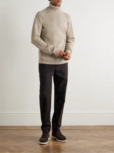 Loro Piana Cashmere Rollneck Sweater - Men | Thumbnail 2 Loro Piana Cashmere Rollneck Sweater - Men | Thumbnail 2