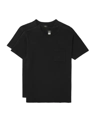 RRL Two-Pack Garment-Dyed Cotton-Jersey T-Shirts - Men | Thumbnail 1 RRL Two-Pack Garment-Dyed Cotton-Jersey T-Shirts - Men | Thumbnail 1