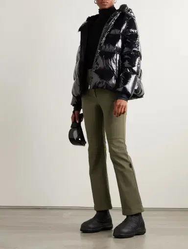 Yves Salomon Shell Flared Ski Pants | Thumbnail 2 Yves Salomon Shell Flared Ski Pants | Thumbnail 2