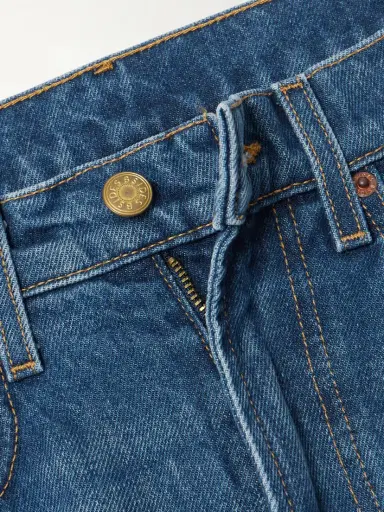 B SIDES Relaxed Lasso Frayed Mid-rise Barrel-leg Jeans | Thumbnail 5 B SIDES Relaxed Lasso Frayed Mid-rise Barrel-leg Jeans | Thumbnail 5