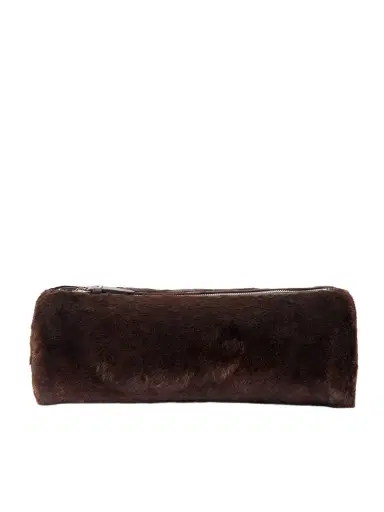 Proenza Schouler Silo Shearling Clutch | Thumbnail 1 Proenza Schouler Silo Shearling Clutch | Thumbnail 1