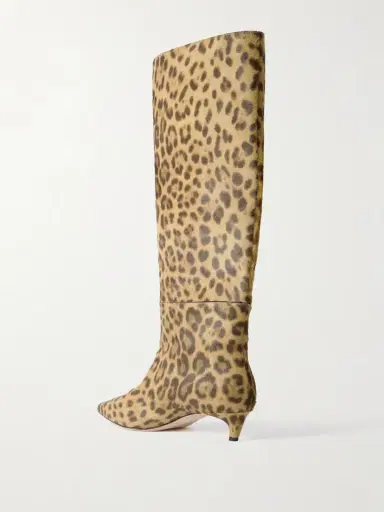 Jimmy Choo Maxima 35 Leopard-print Calf Hair Knee Boots | Thumbnail 3 Jimmy Choo Maxima 35 Leopard-print Calf Hair Knee Boots | Thumbnail 3