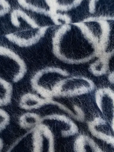 Loewe Alpaca and Wool Anagram Scarf | Thumbnail 3 Loewe Alpaca and Wool Anagram Scarf | Thumbnail 3