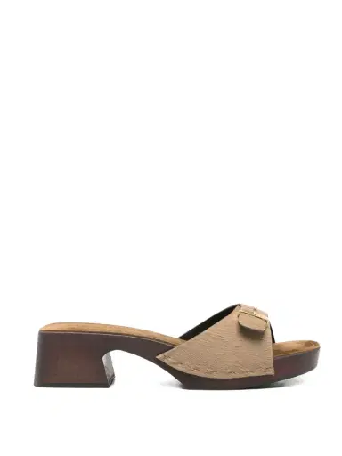Khaite Britt Haircalf Clogs | Thumbnail 1 Khaite Britt Haircalf Clogs | Thumbnail 1