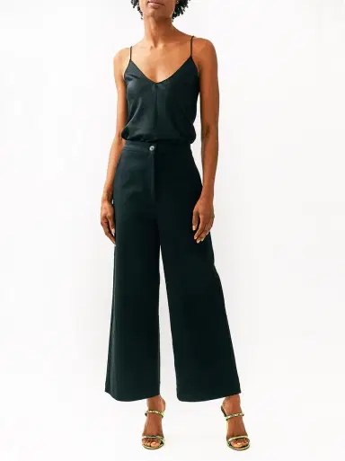 Kirna Zabête Exclusive Collection Cotton Drill Wide Leg Trousers | Thumbnail 2 Kirna Zabête Exclusive Collection Cotton Drill Wide Leg Trousers | Thumbnail 2