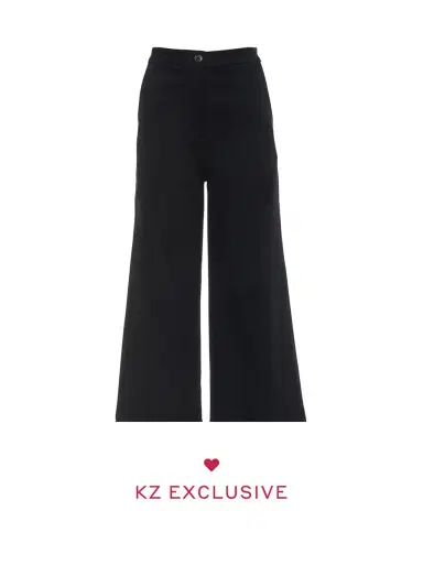 Kirna Zabête Exclusive Collection Cotton Drill Wide Leg Trousers | Thumbnail 1 Kirna Zabête Exclusive Collection Cotton Drill Wide Leg Trousers | Thumbnail 1
