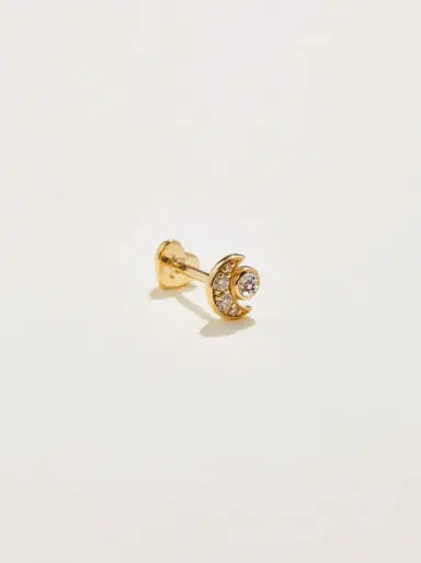 PAMELA LOVE Crescent Cluster Stud | Thumbnail 2 PAMELA LOVE Crescent Cluster Stud | Thumbnail 2