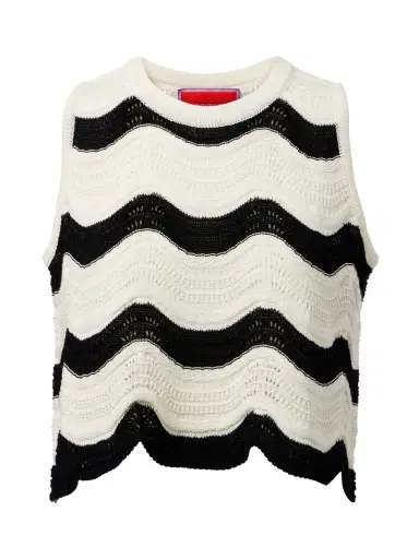 La DoubleJ Crochet Chevron Top | Thumbnail 1 La DoubleJ Crochet Chevron Top | Thumbnail 1