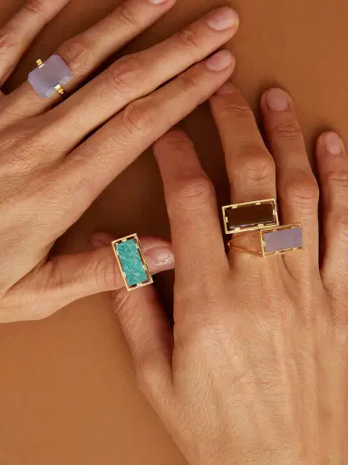Aliita Diaspro Amazonite Ring | Thumbnail 2 Aliita Diaspro Amazonite Ring | Thumbnail 2