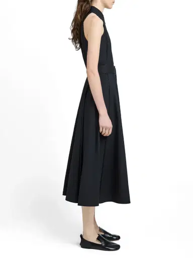 Proenza Schouler Dorothy Poplin Midi Dress | Thumbnail 3 Proenza Schouler Dorothy Poplin Midi Dress | Thumbnail 3