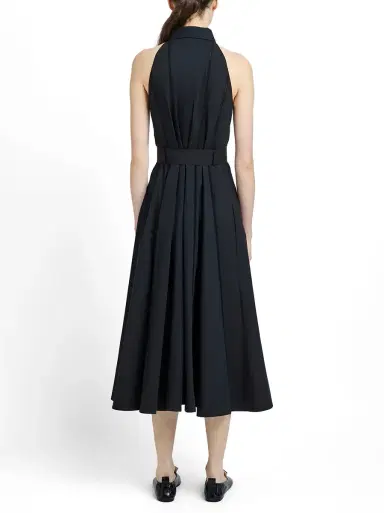 Proenza Schouler Dorothy Poplin Midi Dress | Thumbnail 4 Proenza Schouler Dorothy Poplin Midi Dress | Thumbnail 4