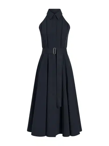 Proenza Schouler Dorothy Poplin Midi Dress | Thumbnail 1 Proenza Schouler Dorothy Poplin Midi Dress | Thumbnail 1