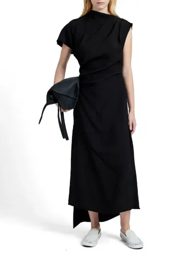 Proenza Schouler Hallie Midi Dress | Thumbnail 2 Proenza Schouler Hallie Midi Dress | Thumbnail 2