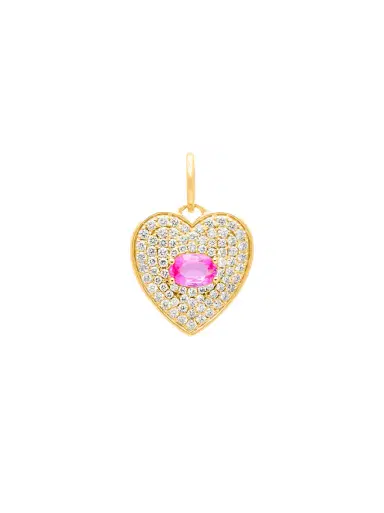 Anne Sisteron Heart Charm Pendant | Thumbnail 1 Anne Sisteron Heart Charm Pendant | Thumbnail 1