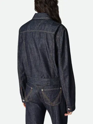 Bottega Veneta Indigo Denim Jacket | Thumbnail 2 Bottega Veneta Indigo Denim Jacket | Thumbnail 2