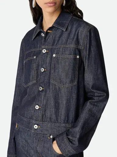 Bottega Veneta Indigo Denim Jacket | Thumbnail 4 Bottega Veneta Indigo Denim Jacket | Thumbnail 4
