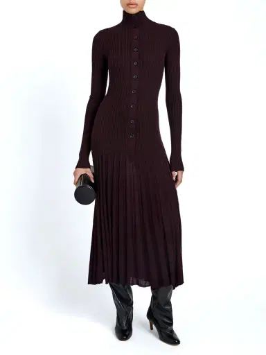 Proenza Schouler Jada Merino Wool Dress | Thumbnail 2 Proenza Schouler Jada Merino Wool Dress | Thumbnail 2