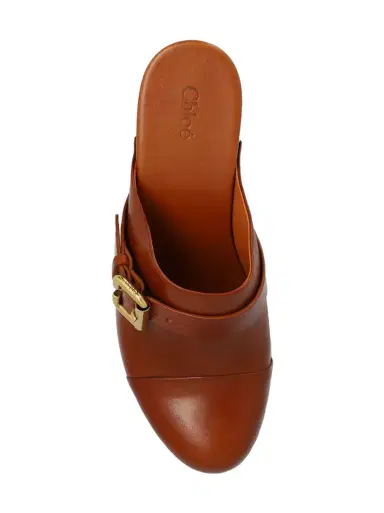 Chloé Jeannette Platform Clogs | Thumbnail 4 Chloé Jeannette Platform Clogs | Thumbnail 4