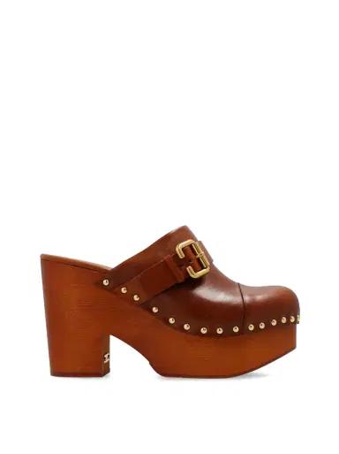 Chloé Jeannette Platform Clogs | Thumbnail 1 Chloé Jeannette Platform Clogs | Thumbnail 1