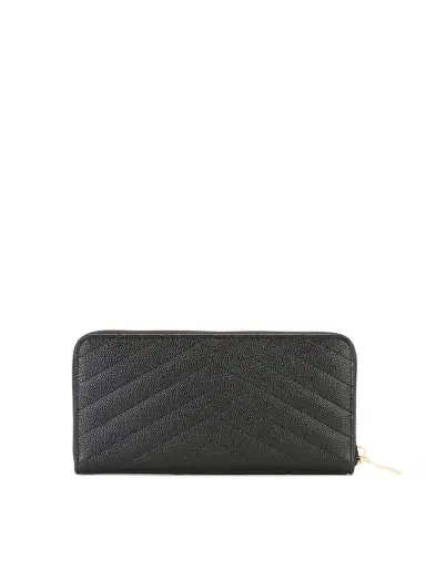 Saint Laurent Large Monogram Zip Wallet | Thumbnail 2 Saint Laurent Large Monogram Zip Wallet | Thumbnail 2