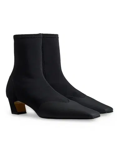 Khaite Women's Nevada 40MM Ankle Boots - Black | Thumbnail 2 Khaite Women's Nevada 40MM Ankle Boots - Black | Thumbnail 2