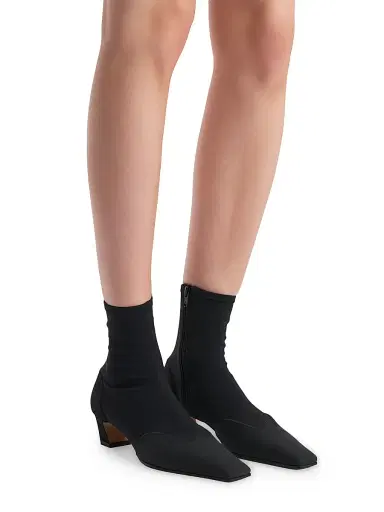 Khaite Women's Nevada 40MM Ankle Boots - Black | Thumbnail 4 Khaite Women's Nevada 40MM Ankle Boots - Black | Thumbnail 4