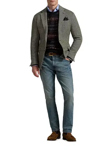 Polo Ralph Lauren Men's Sullivan Washed Denim StraightLleg Jeans - Spokane | Thumbnail 2 Polo Ralph Lauren Men's Sullivan Washed Denim StraightLleg Jeans - Spokane | Thumbnail 2