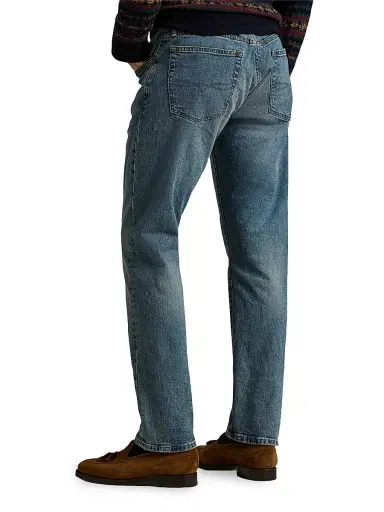 Polo Ralph Lauren Men's Sullivan Washed Denim StraightLleg Jeans - Spokane | Thumbnail 5 Polo Ralph Lauren Men's Sullivan Washed Denim StraightLleg Jeans - Spokane | Thumbnail 5