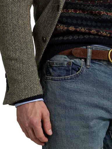 Polo Ralph Lauren Men's Sullivan Washed Denim StraightLleg Jeans - Spokane | Thumbnail 6 Polo Ralph Lauren Men's Sullivan Washed Denim StraightLleg Jeans - Spokane | Thumbnail 6