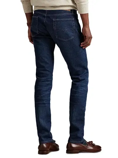 Polo Ralph Lauren Men's Sullivan Washed Mid-Rise Straight-Leg Jeans - Pinebank | Thumbnail 4 Polo Ralph Lauren Men's Sullivan Washed Mid-Rise Straight-Leg Jeans - Pinebank | Thumbnail 4