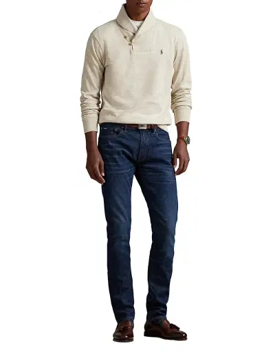 Polo Ralph Lauren Men's Sullivan Washed Mid-Rise Straight-Leg Jeans - Pinebank | Thumbnail 1 Polo Ralph Lauren Men's Sullivan Washed Mid-Rise Straight-Leg Jeans - Pinebank | Thumbnail 1
