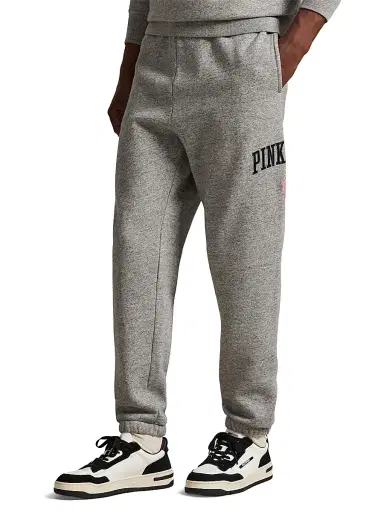 Polo Ralph Lauren Men's Logo Vintage Fleece Joggers - Dark Grey Heather | Thumbnail 3 Polo Ralph Lauren Men's Logo Vintage Fleece Joggers - Dark Grey Heather | Thumbnail 3