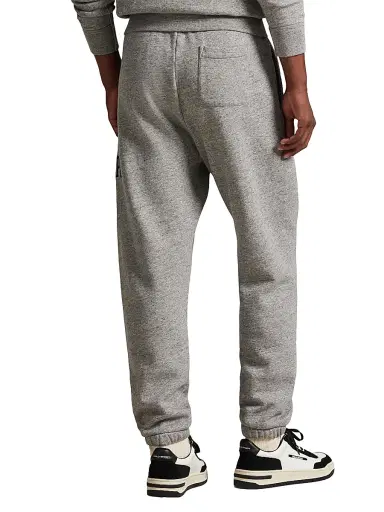 Polo Ralph Lauren Men's Logo Vintage Fleece Joggers - Dark Grey Heather | Thumbnail 4 Polo Ralph Lauren Men's Logo Vintage Fleece Joggers - Dark Grey Heather | Thumbnail 4