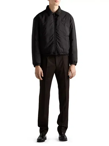 Prada Men's Re-Nylon Jacket - Black | Thumbnail 6 Prada Men's Re-Nylon Jacket - Black | Thumbnail 6