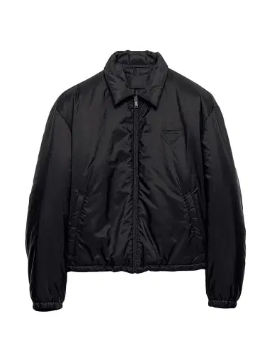 Prada Men's Re-Nylon Jacket - Black | Thumbnail 1 Prada Men's Re-Nylon Jacket - Black | Thumbnail 1