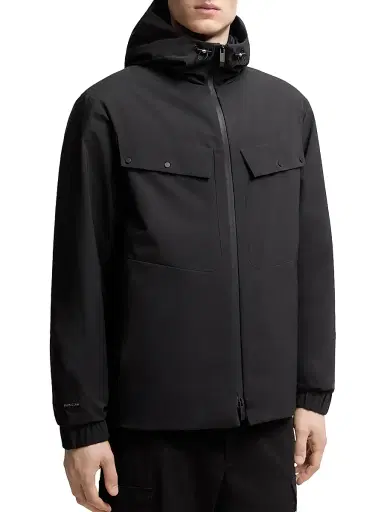 Moncler Men's Escurays Puffer Jacket - Black | Thumbnail 2 Moncler Men's Escurays Puffer Jacket - Black | Thumbnail 2