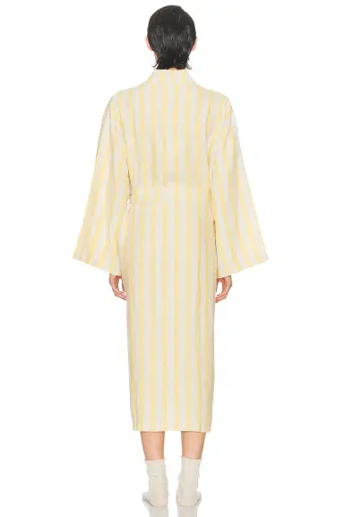 Parachute Linen Stripe Robe | Thumbnail 5 Parachute Linen Stripe Robe | Thumbnail 5