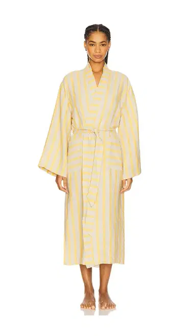 Parachute Linen Stripe Robe | Thumbnail 1 Parachute Linen Stripe Robe | Thumbnail 1