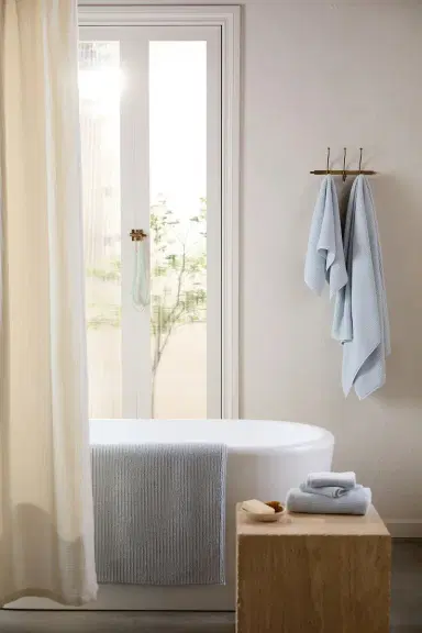 Parachute Soft Rib Bath Sheet | Thumbnail 3 Parachute Soft Rib Bath Sheet | Thumbnail 3