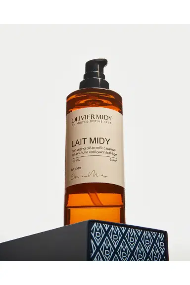 Olivier Midy Lait Midy Anti-Aging Oil-To-Milk Cleanser | Thumbnail 3 Olivier Midy Lait Midy Anti-Aging Oil-To-Milk Cleanser | Thumbnail 3