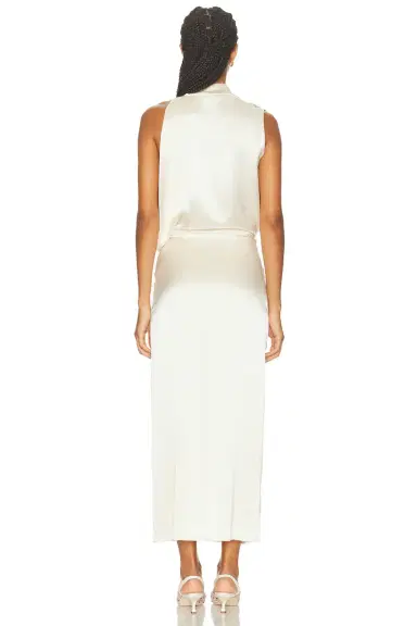 SEV Draped Midi Dress | Thumbnail 4 SEV Draped Midi Dress | Thumbnail 4