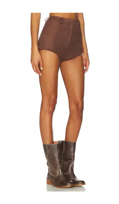 Bardot x REVOLVE Jayla Faux Suede Mini Short | Thumbnail 2 Bardot x REVOLVE Jayla Faux Suede Mini Short | Thumbnail 2