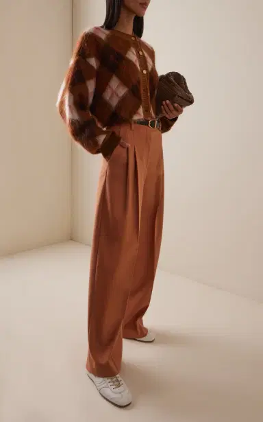 RÙADH The Blane Checked Wool Cardigan | Thumbnail 4 RÙADH The Blane Checked Wool Cardigan | Thumbnail 4